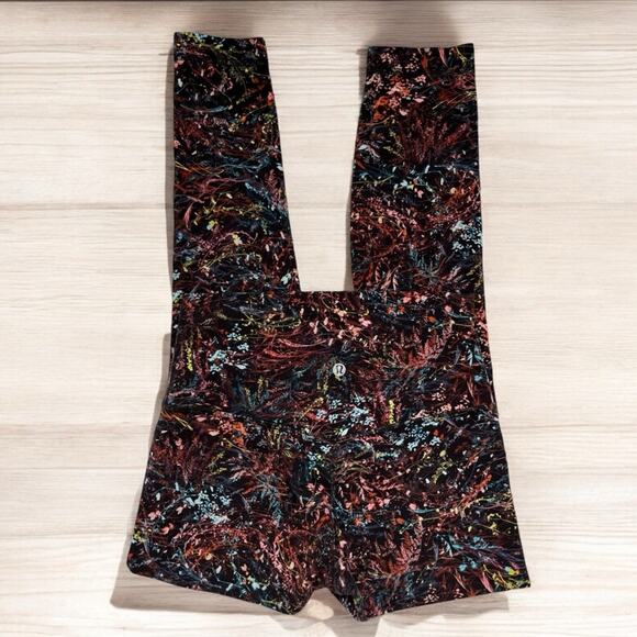 lululemon athletica Pants - Lululemon align high rise leggings floral Foliage Overlay Multi 6